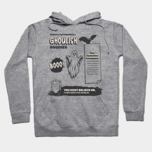 Ghostly Gatherings and Ghoulish Goodies Halloween Hoodie